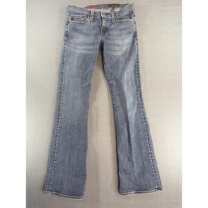 AG Adriano Goldschmied The Angel Jeans Womens 28 Medium Blue Bootcut Made in USA